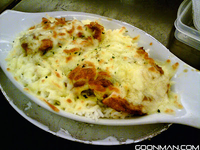 Chicken Cheese Baked Rice, Wong Kok Kitchen at Queensbay Mall, Penang