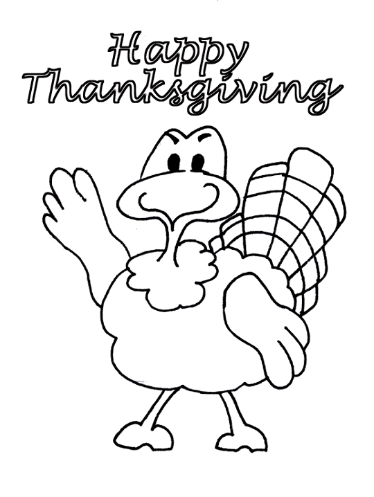 tahnksgiving coloring pages - photo #21