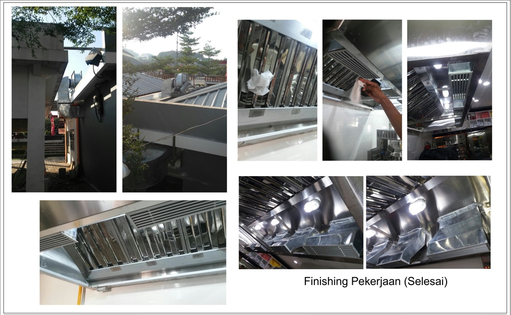 Go Contractor Kontraktor Ducting Kitchen dan Hood Stailess