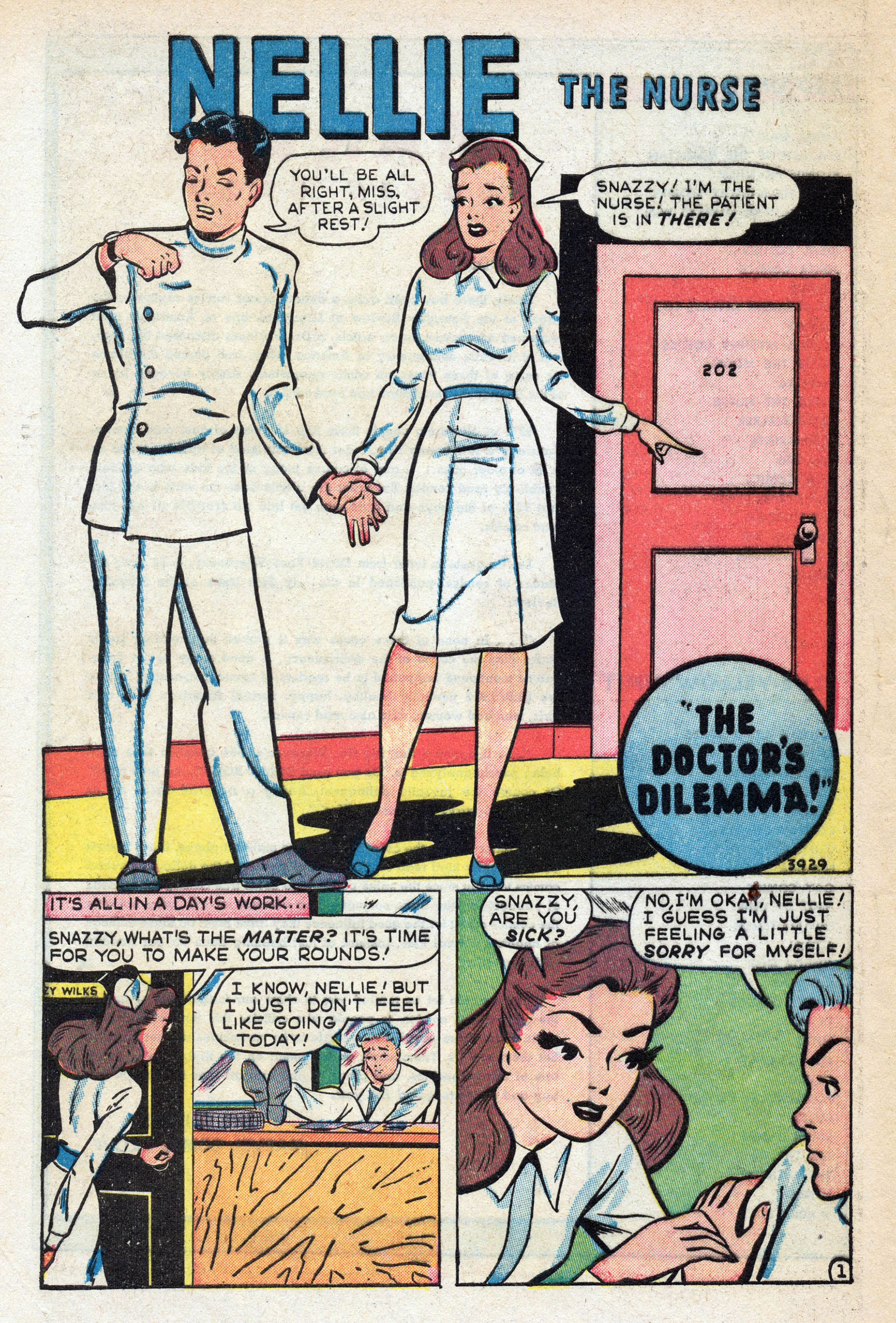 Read online Nellie The Nurse (1945) comic -  Issue #17 - 44