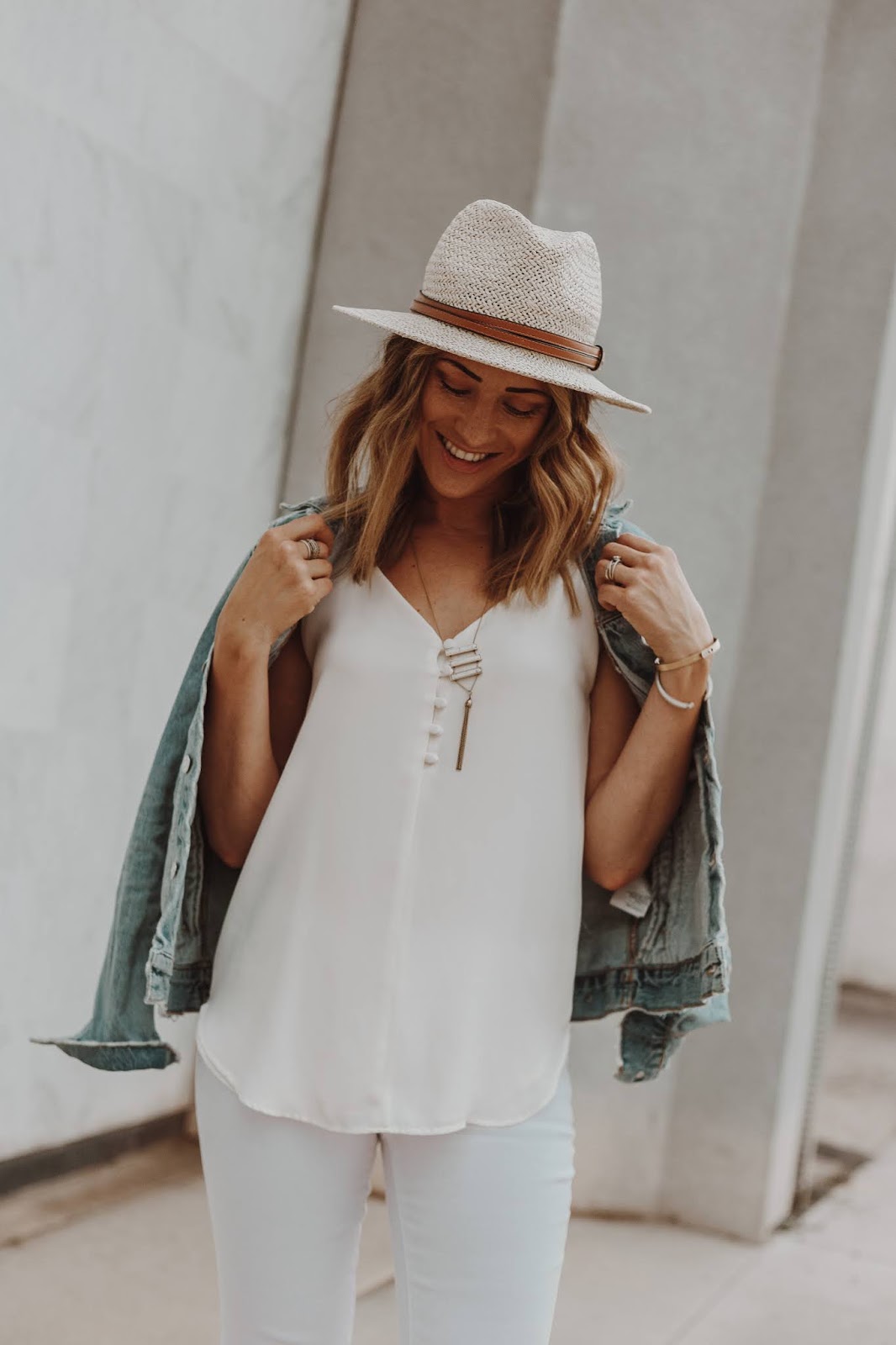 How To Wear All White - Leah Behr