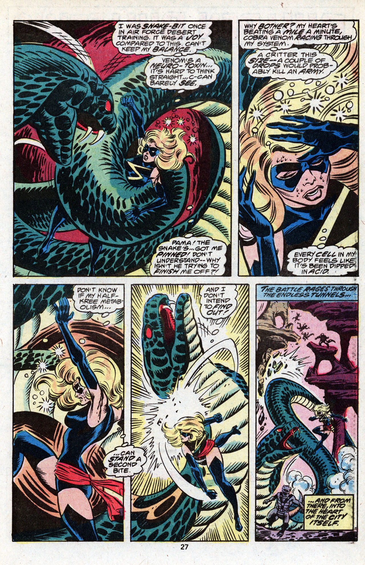 Ms. Marvel (1977) issue 21 - Page 28