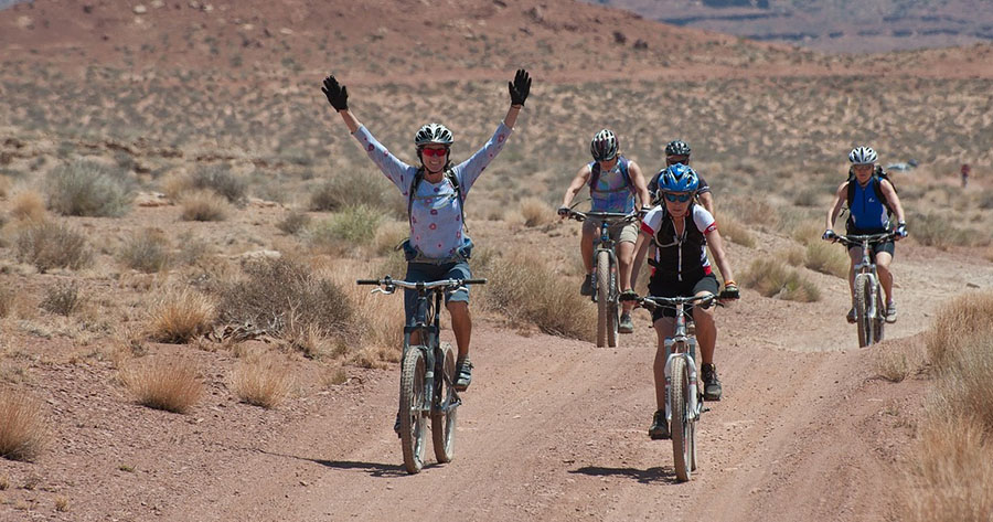 ruta en bici