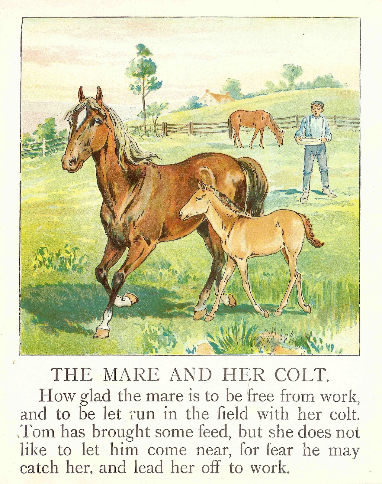 Произведение про коня