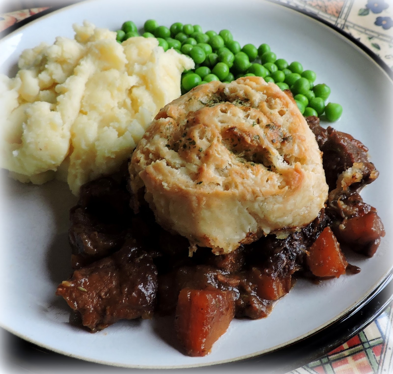 The English Kitchen Beef Casserole with Horseradish Dumplings