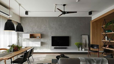 5 maneras de decorar el espacio alrededor de un televisor de pantalla plana