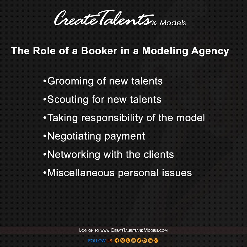 The Role of a Booker in a Modeling Agency Create Talents And Models