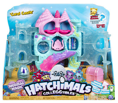 Zona Juguetes : Diversión Máxima: HATCHIMALS Colleggtibles : Mermal Magic - Castillo de Coral | JUGUETE 2019 | Coral Castle