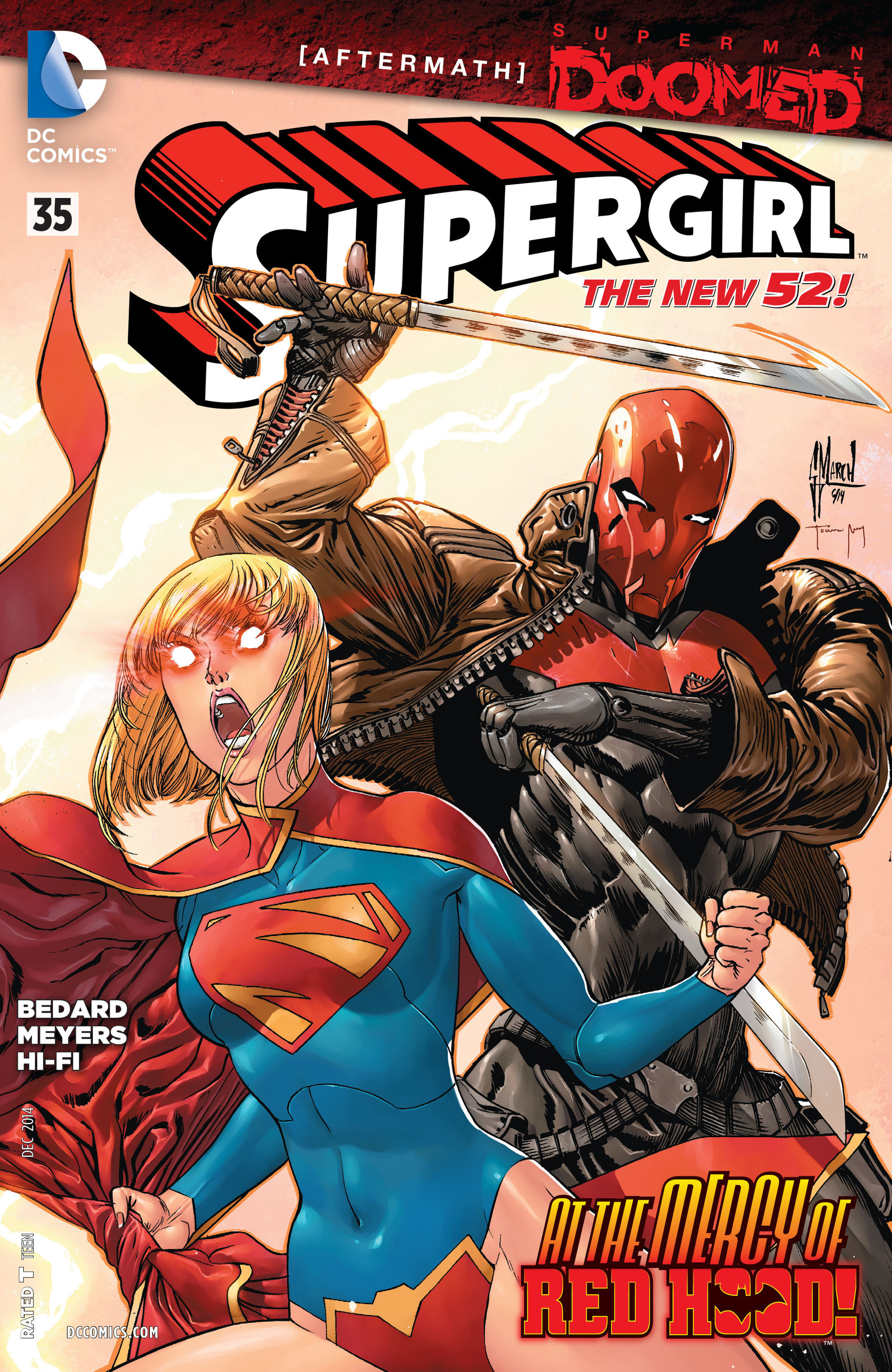 Read online Supergirl (2011) comic -  Issue #35 - 1
