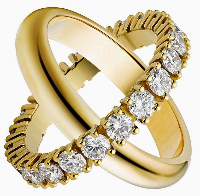 Yellow Gold Diamond Wedding Sets Pictures