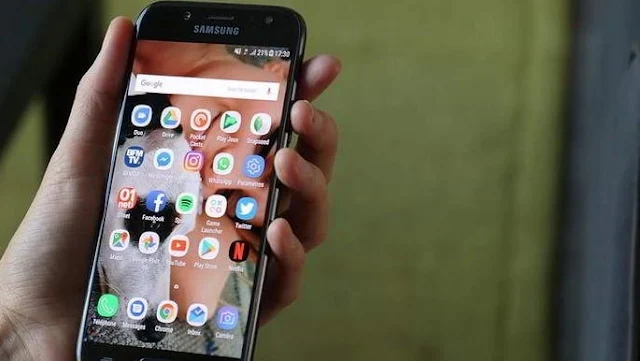 cara  screenshot Hp samsung Galaxy J6
