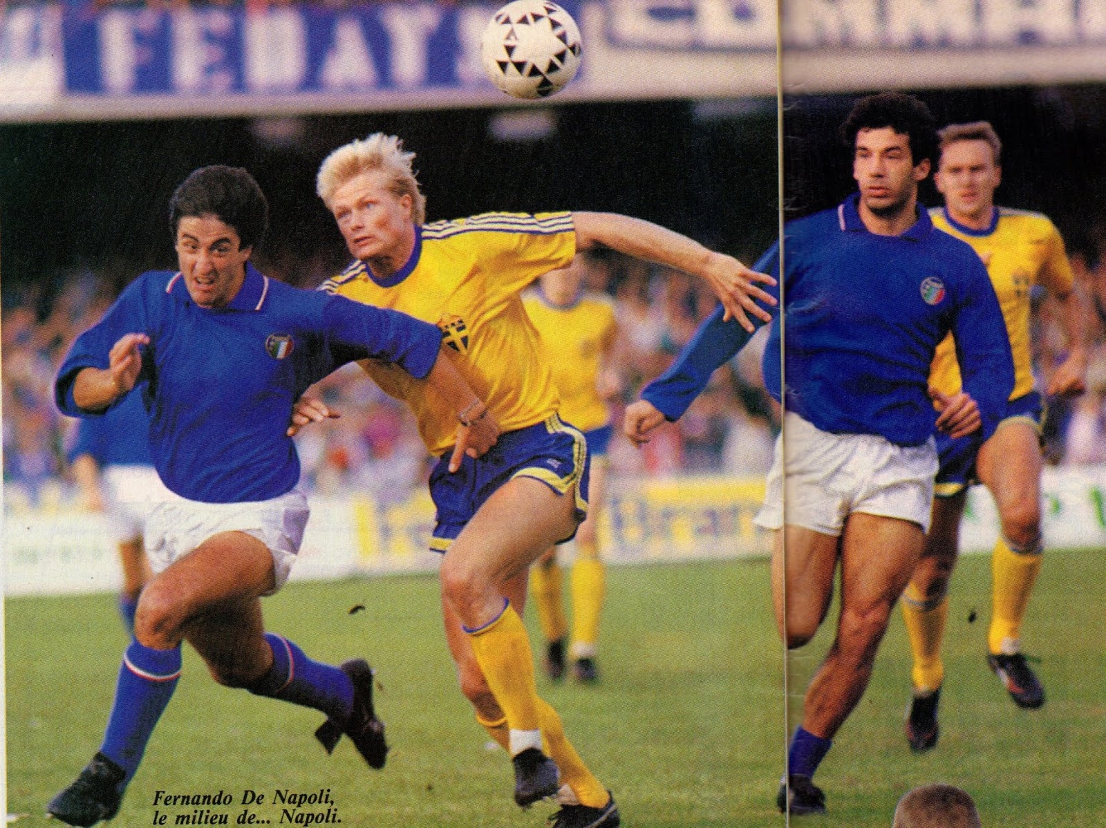 Soccer Nostalgia November 14, 1987Italy 2Sweden 1