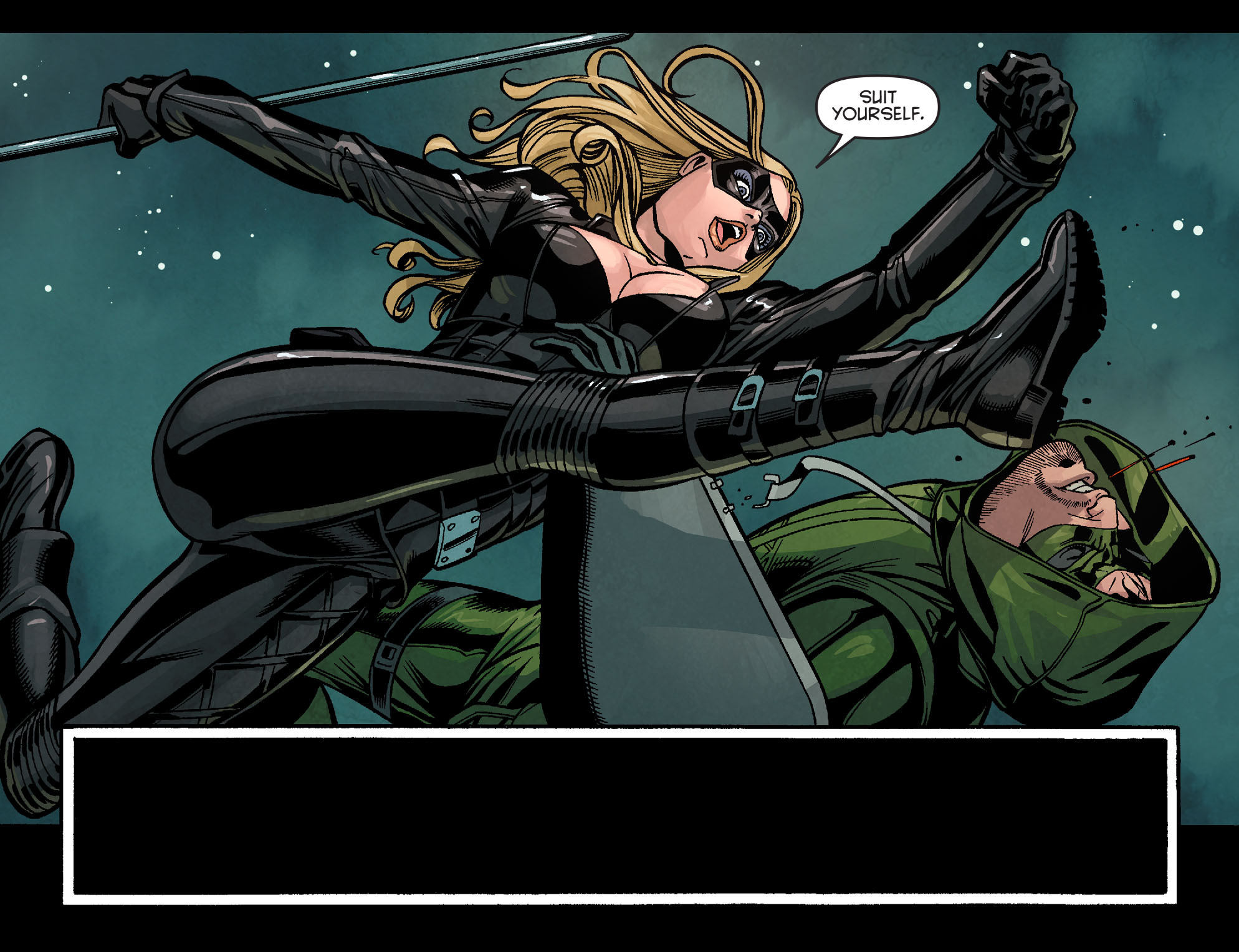 Read online Arrow: Season 2.5 [I] comic -  Issue #8 - 10