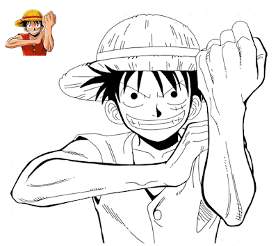 Anime Manga One Piece Coloring Pages Printable | Online Coloring Pages