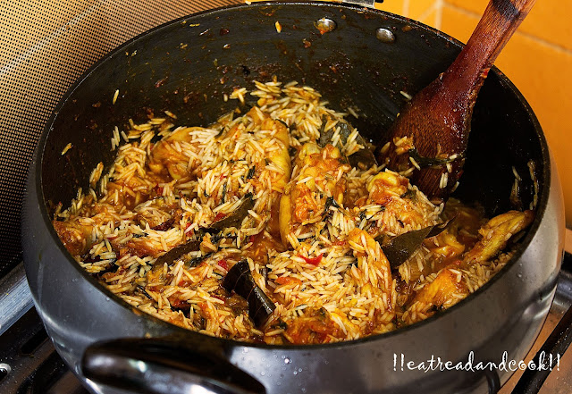 spicy Mughlai Chicken Pulao recipe with step by step pictures Mughlai Chicken Pulao recipe with step by step pictures