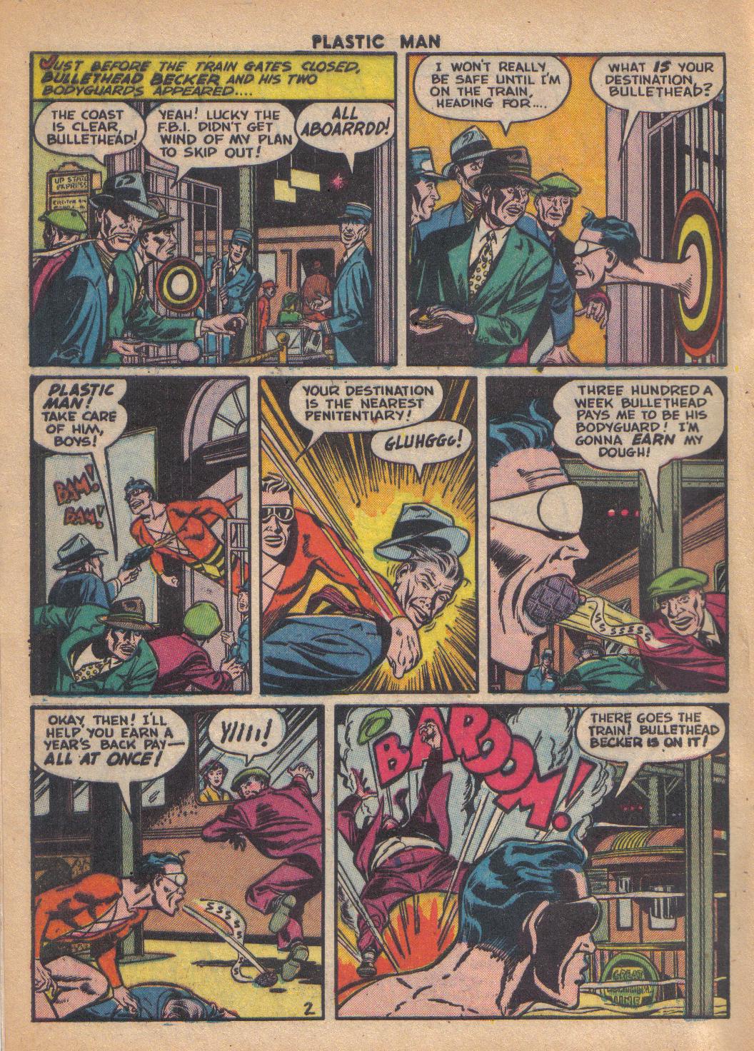 Read online Plastic Man (1943) comic -  Issue #39 - 4