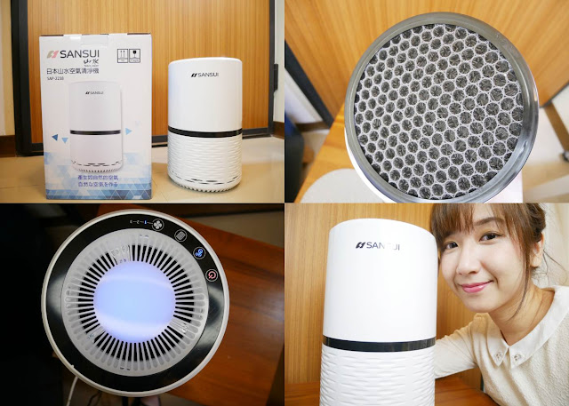 SANSUI山水 觸控式多層過濾空氣清淨機 SAP-2238