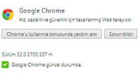 Google Chrome tarayıcı yükle