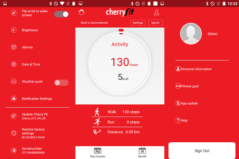 Cherry Mobile Cherry Fit Review; Health Watch