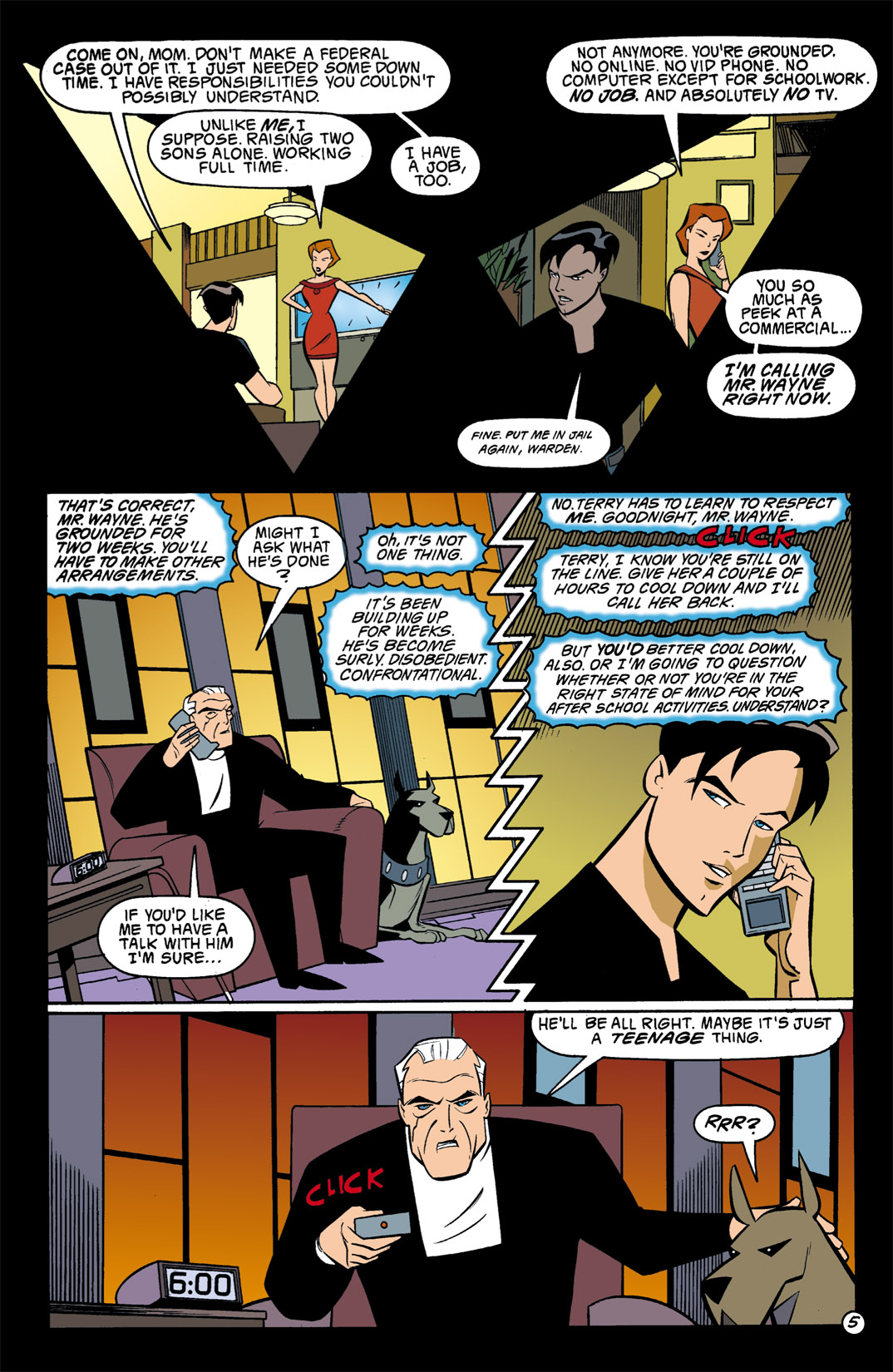 Read online Batman Beyond [II] comic -  Issue #1 - 6