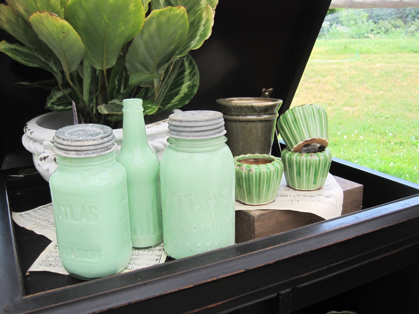 Everlasting Blooms Painting Ball Jars DIY