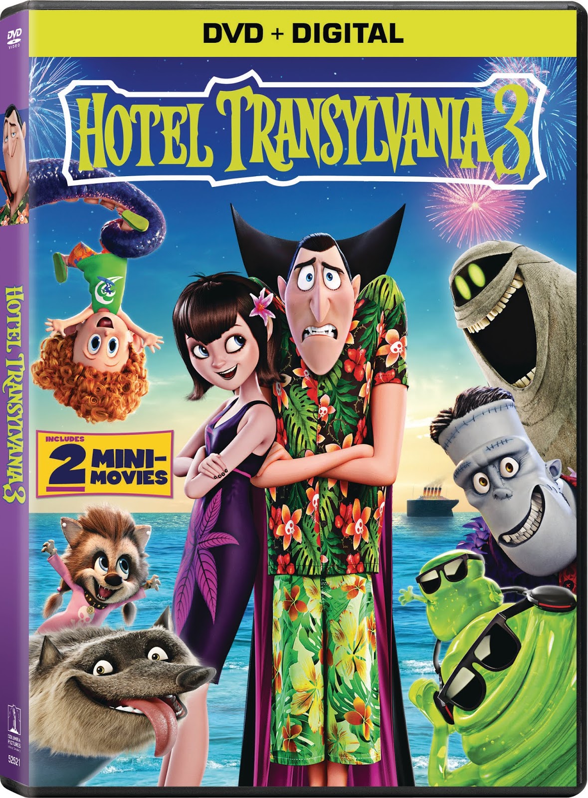 A Lucky Ladybug: Hotel Transylvania 3: Summer Vacation DVD Review and # ...