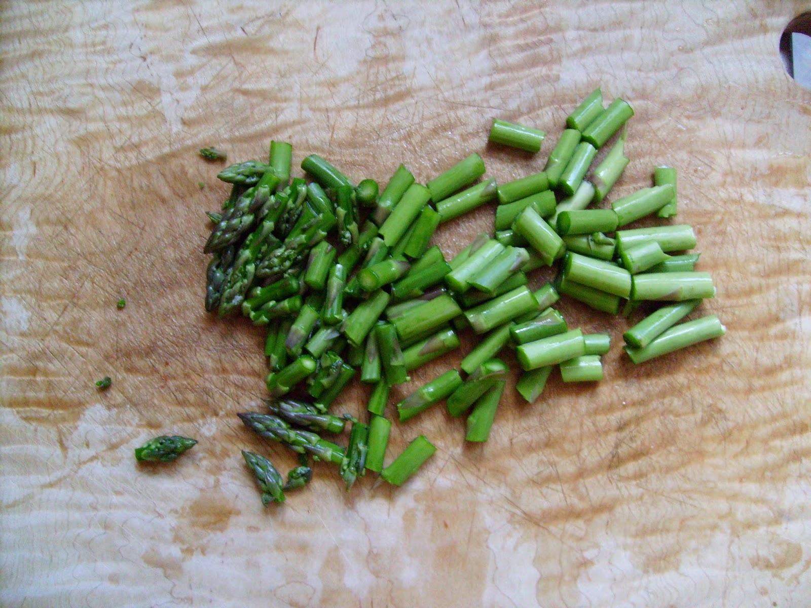 Loverly La La La Asparagus Bacon Carbonara