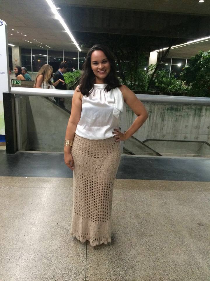 saia russa de croche