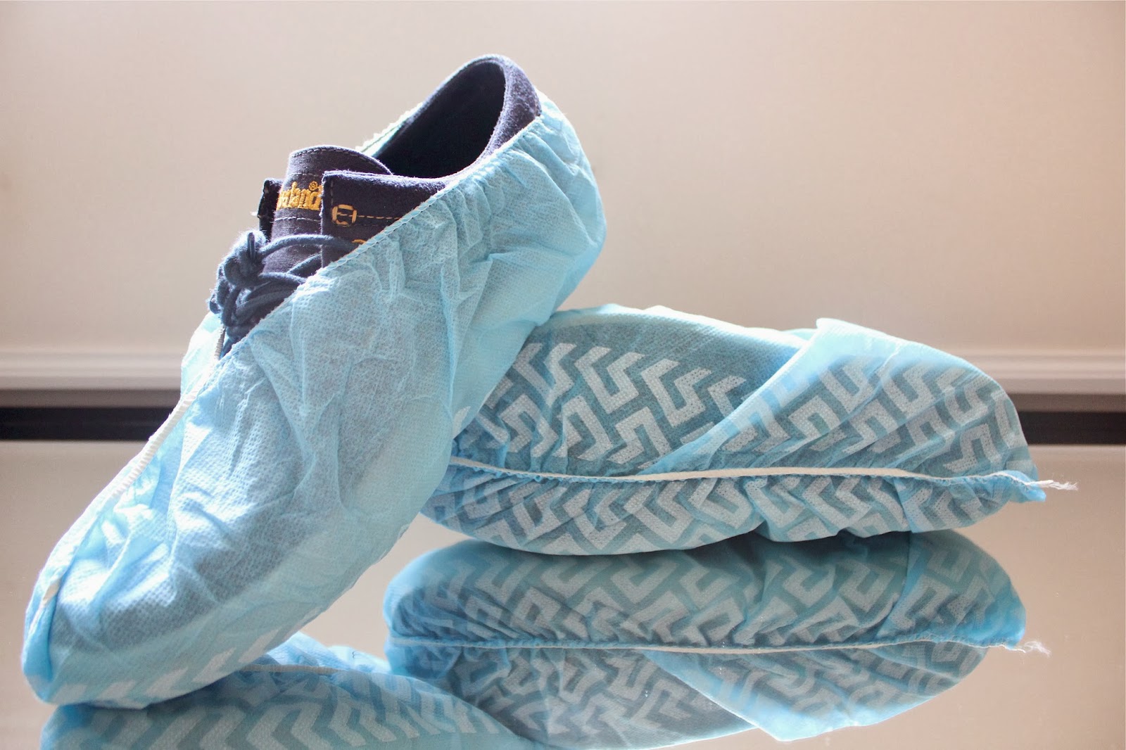 Champaign Plastics / Disposable Plastic Wear Product Feature NonSkid