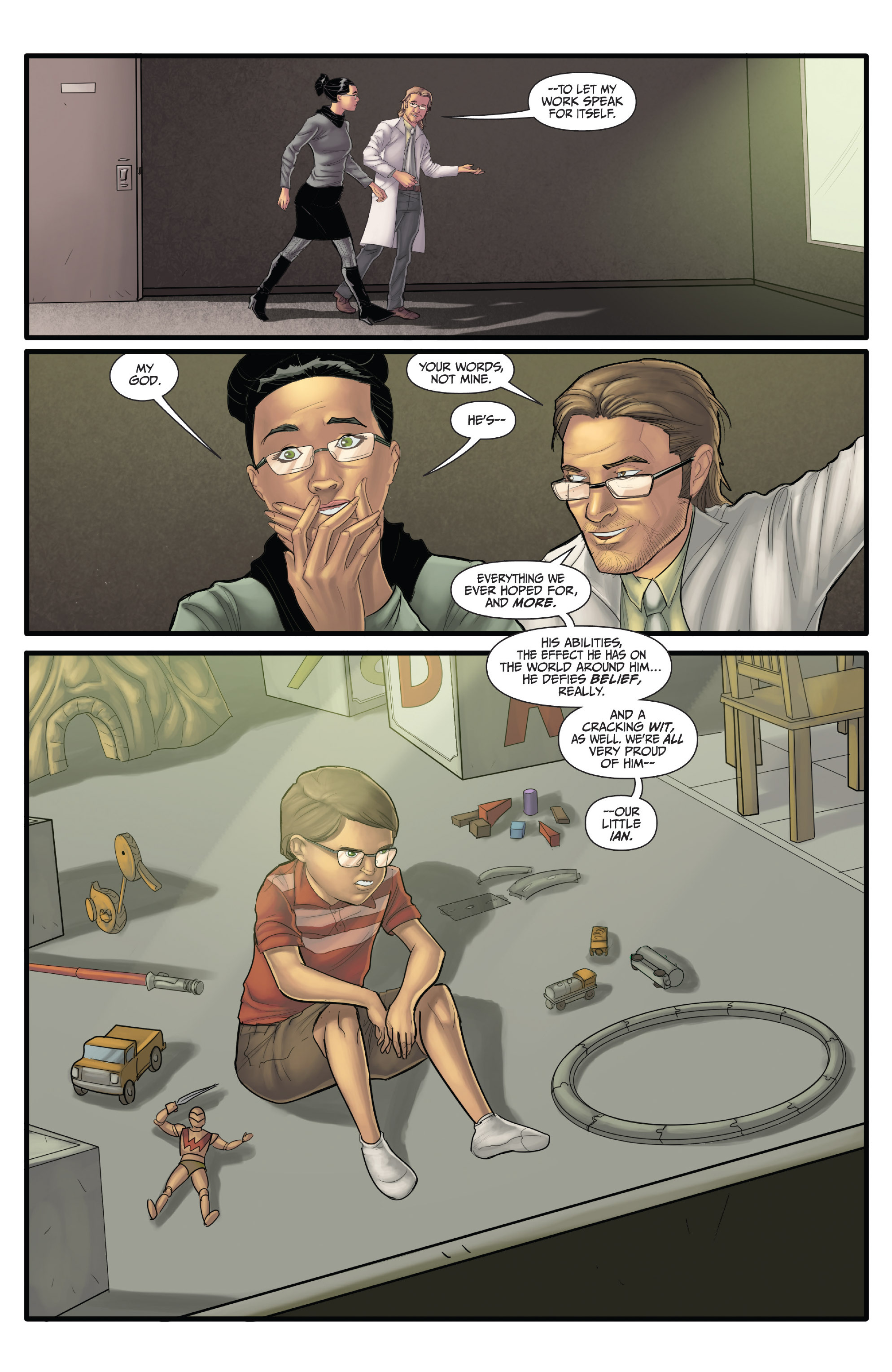 Read online Morning Glories comic -  Issue #36 - 7