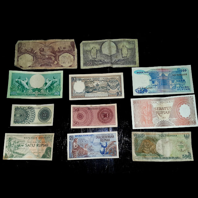 Koleksi uang kuno kertas indonesia