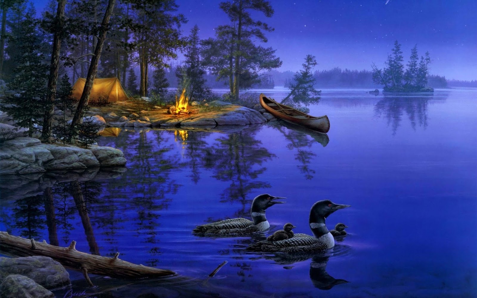 good night hd wallpaper