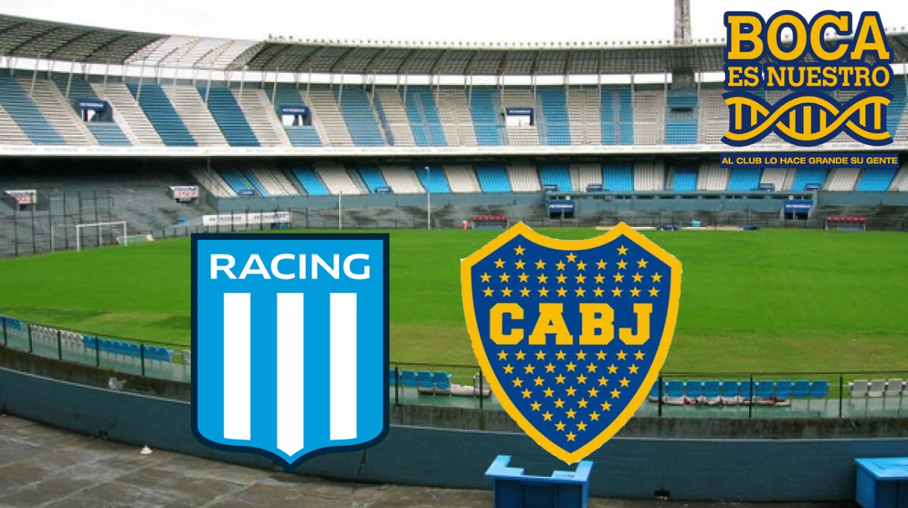 RACING CLUB VS. BOCA JUNIORS, LA PREVIA BOCA ES NUESTRO