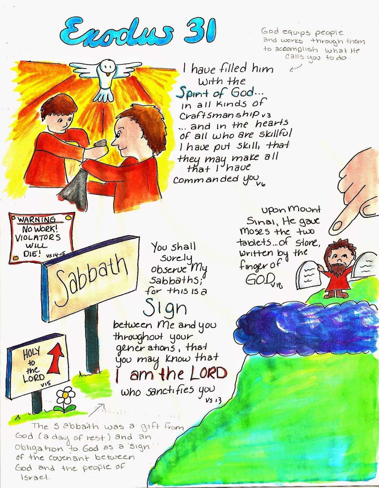 Doodle Through The Bible Exodus 31 doodle-through-the-bible-exodus-31