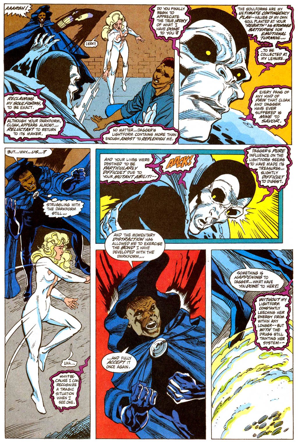 Read online Cloak and Dagger (1990) comic -  Issue #19 - 28