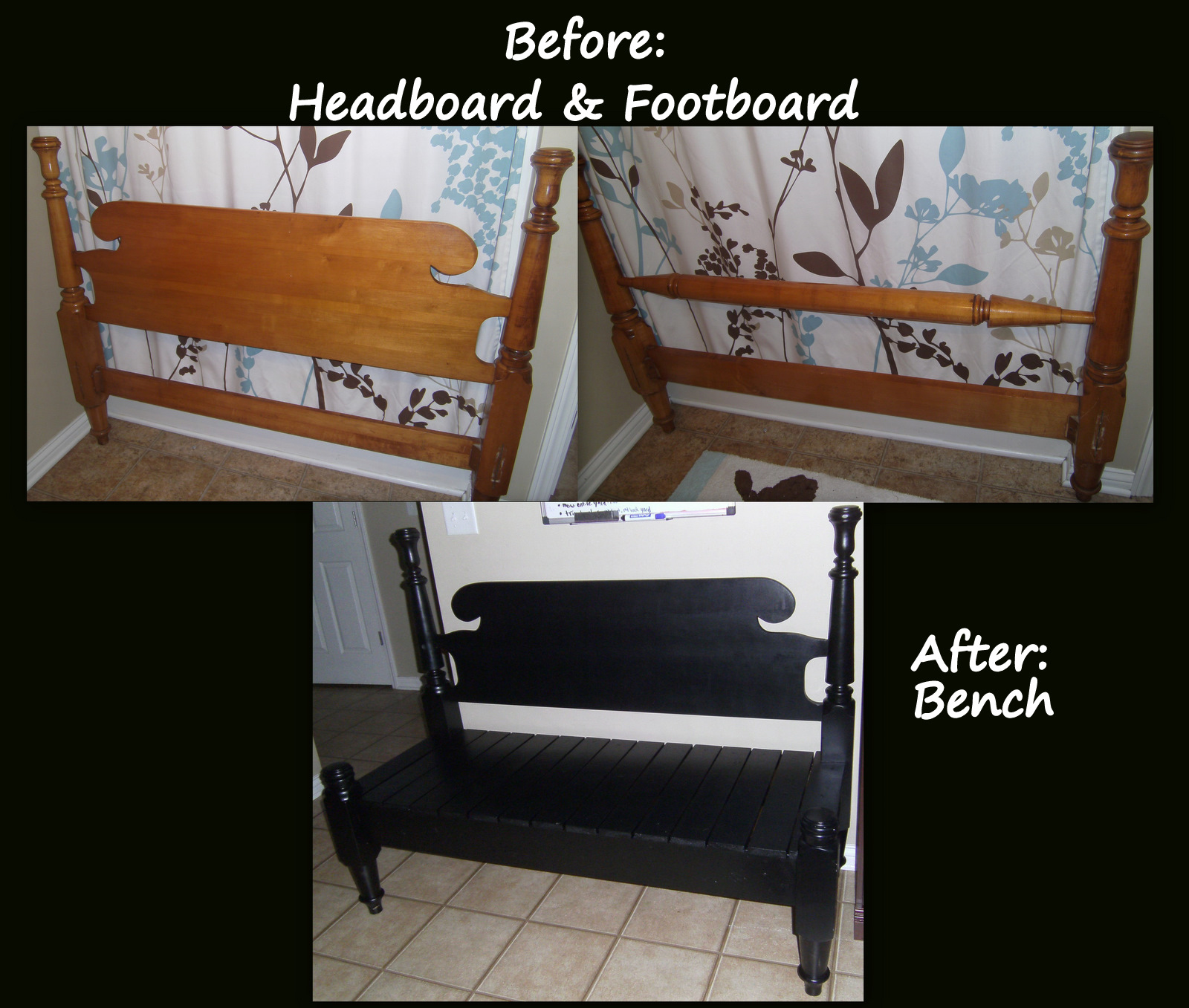 Simply Mommy Head & Footboard Bench Tutorial