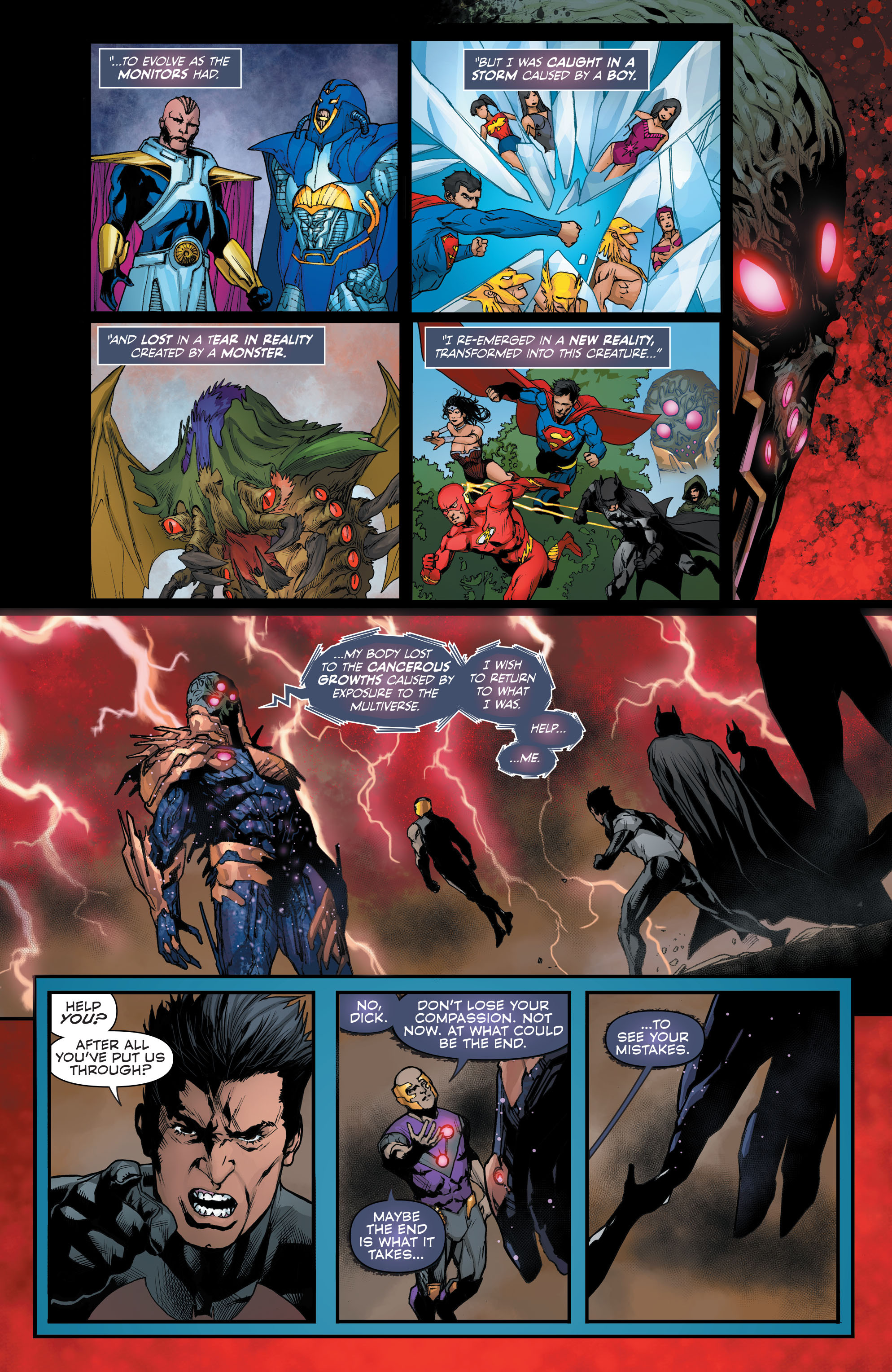 Read online Convergence comic -  Issue #8 - 10