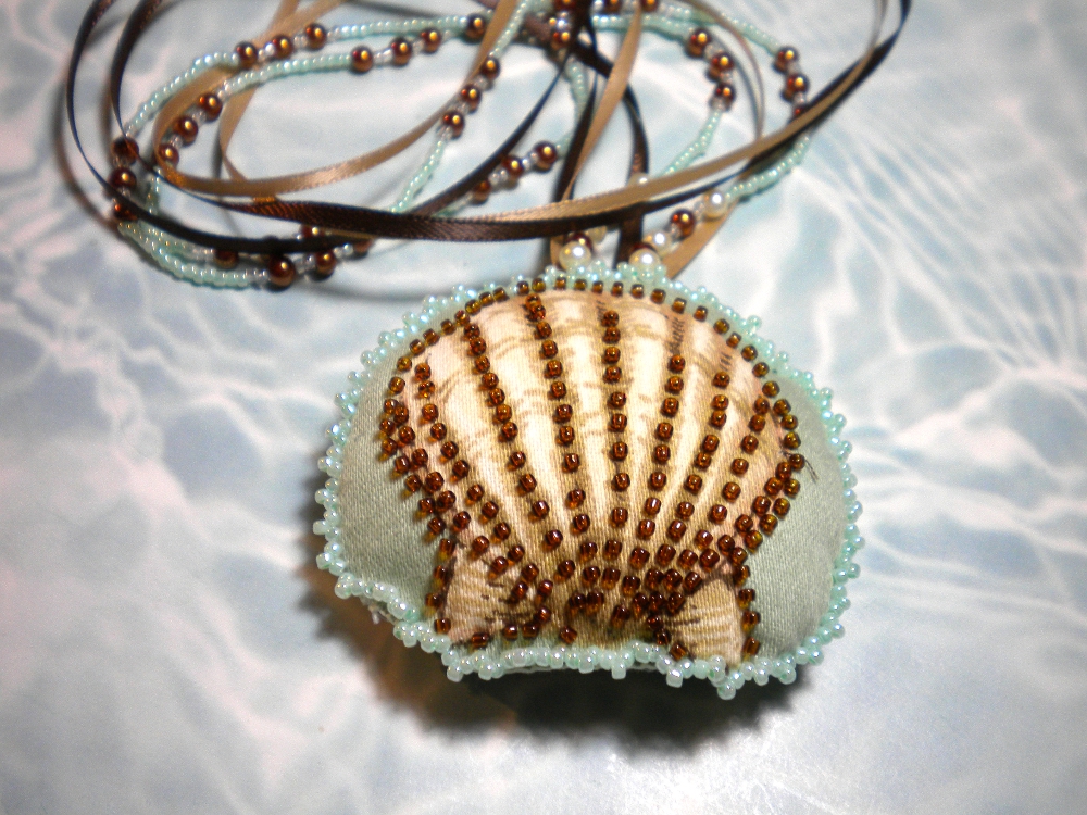 Del's Shells Beaded Pillows and Pendants