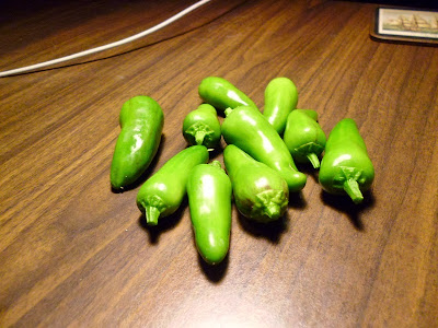 Fresno pepper harvest green
