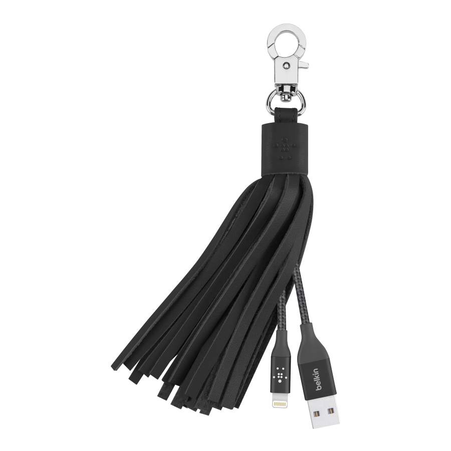 Belkin Black Tassel Lightening USB Charger
