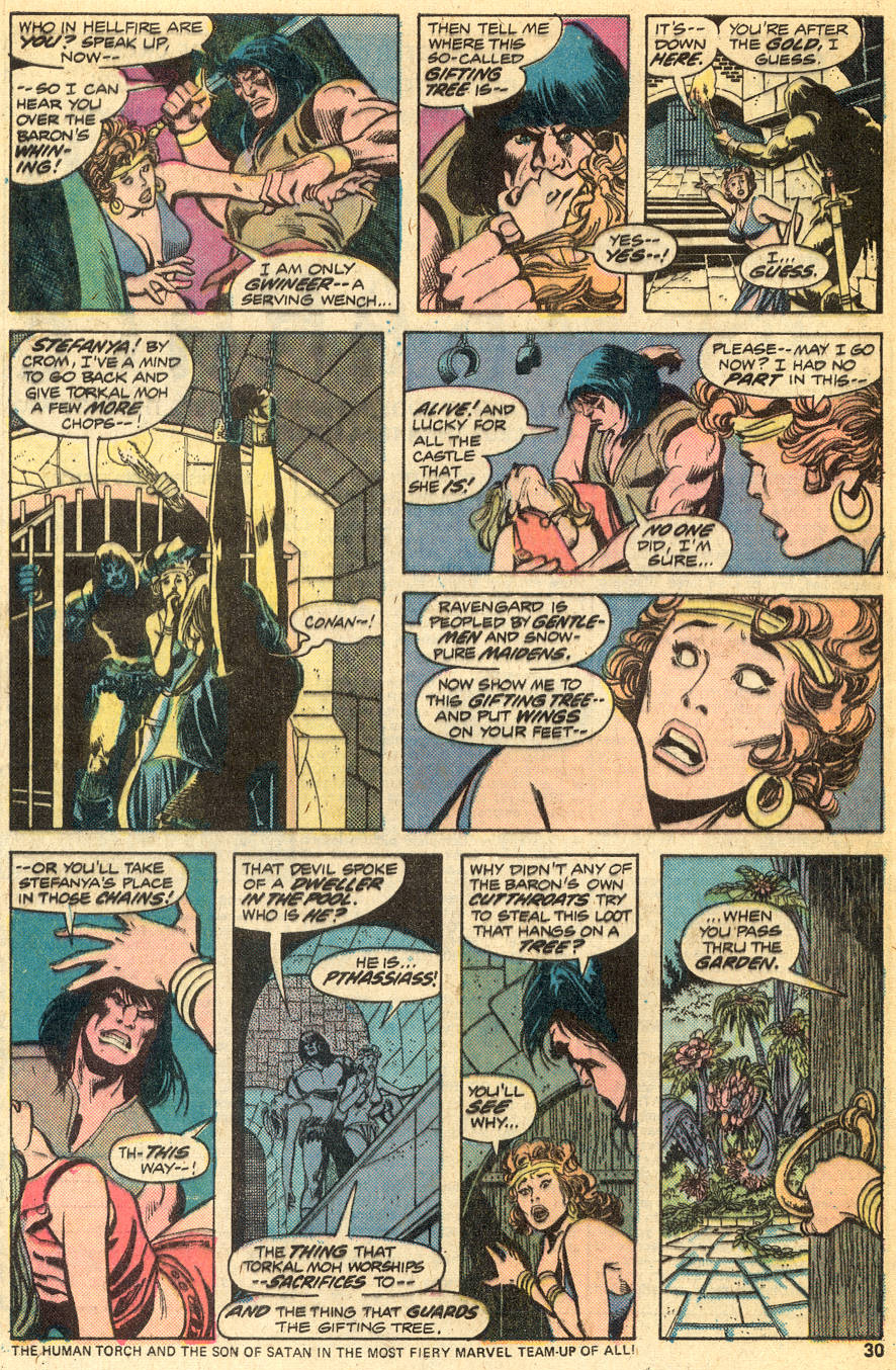 Read online Conan the Barbarian (1970) comic -  Issue #49 - 17