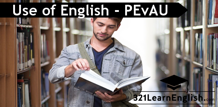 PEvAU - Selectividad Andalucía - Use of English - Direct speech