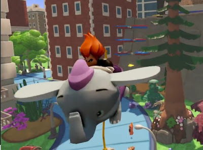Disney Infinity video game Dumbo Syndrome flying new