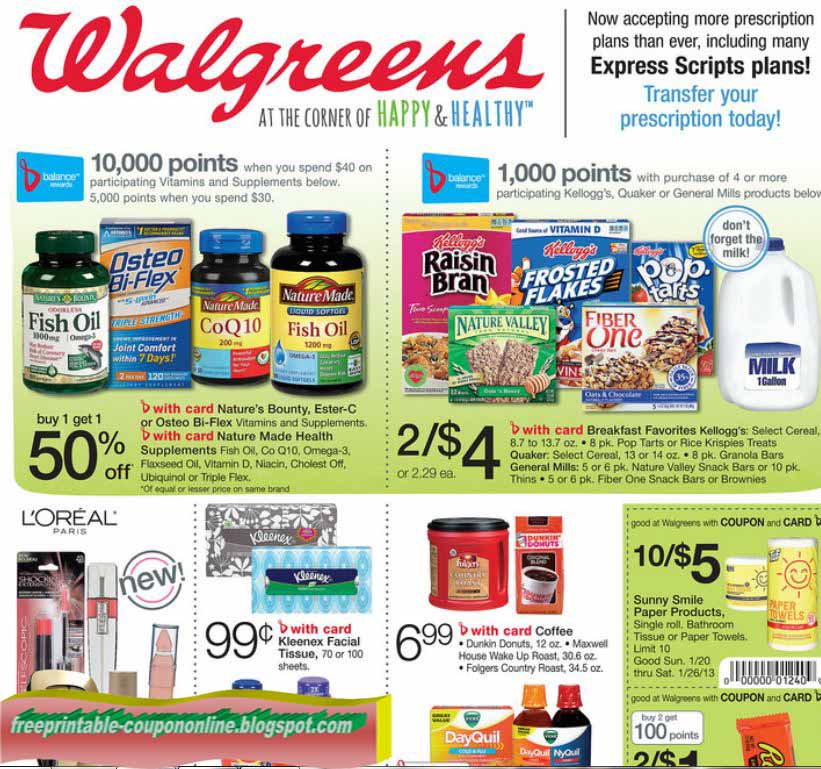 Printable Coupons 2018 Walgreens Coupons Printable Coupons 2018 Walgreens Coupons