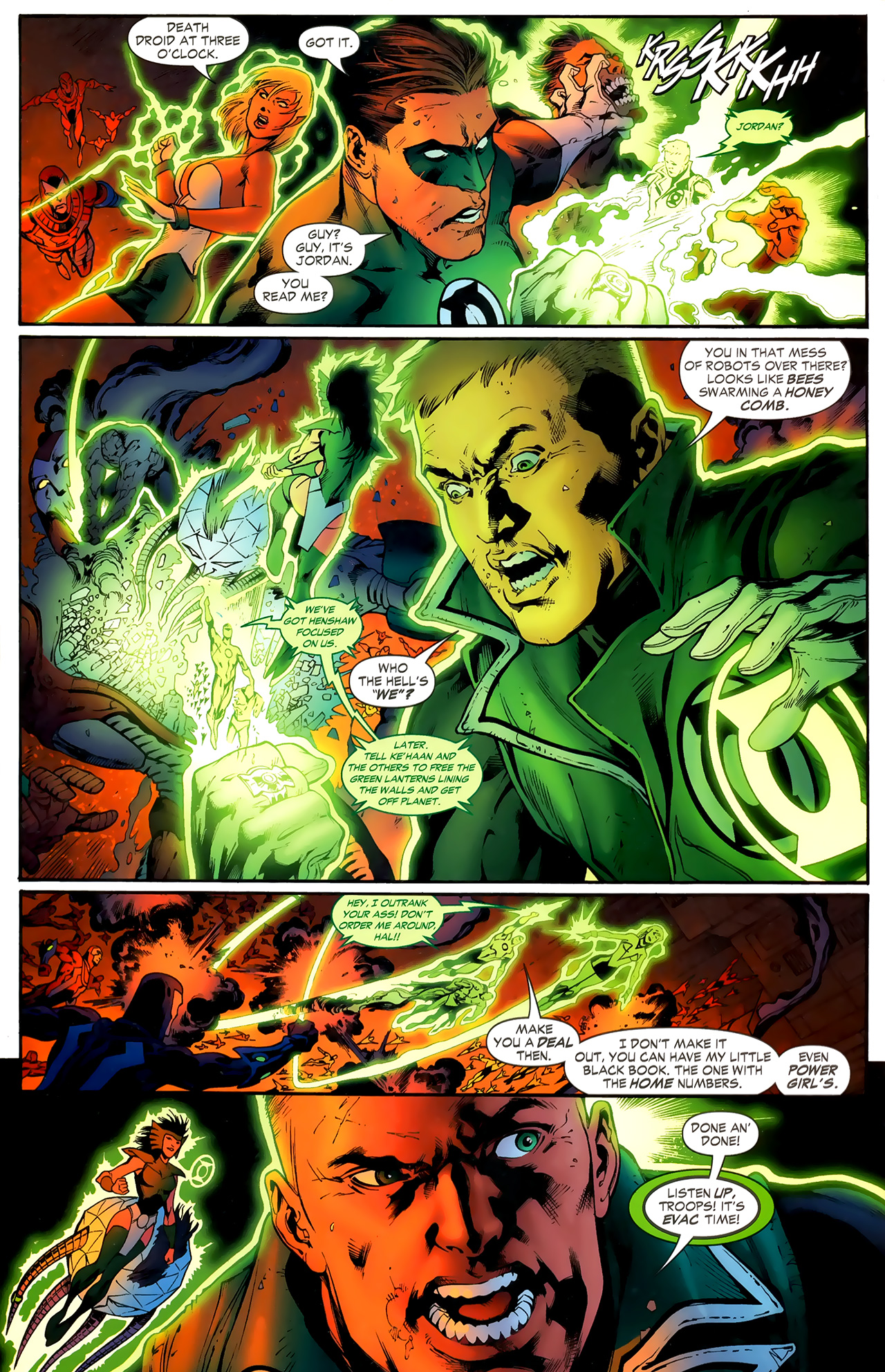 Read online Green Lantern (2005) comic -  Issue #13 - 12