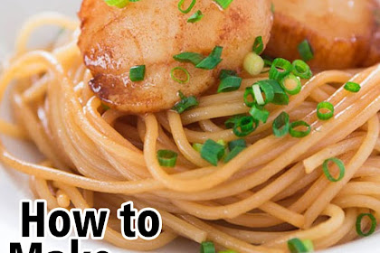 SPAGHETTI SCALLOP BUTTER SAUCE