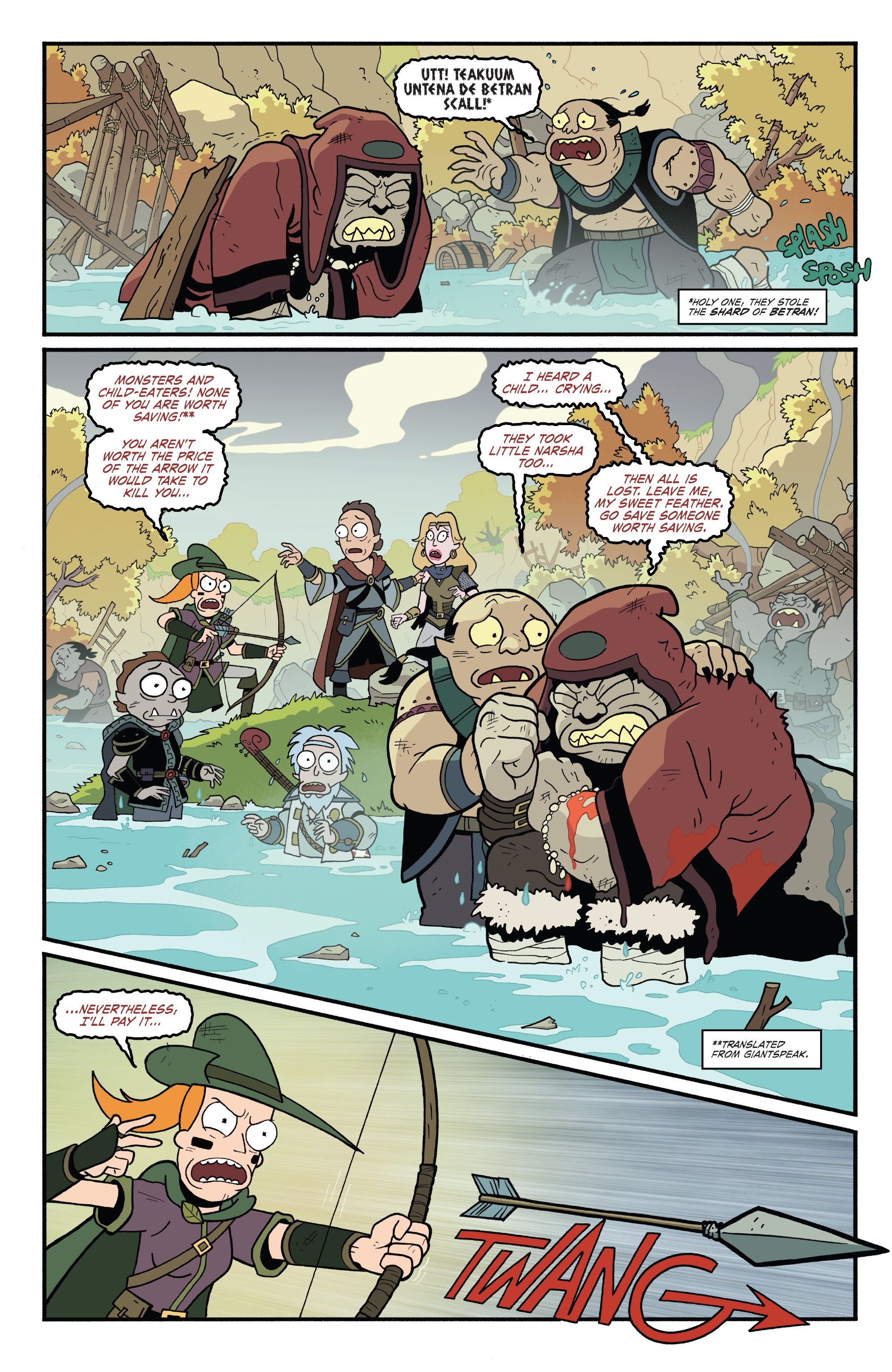 Read online Rick and Morty vs Dungeons & Dragons comic -  Issue #4 - 3