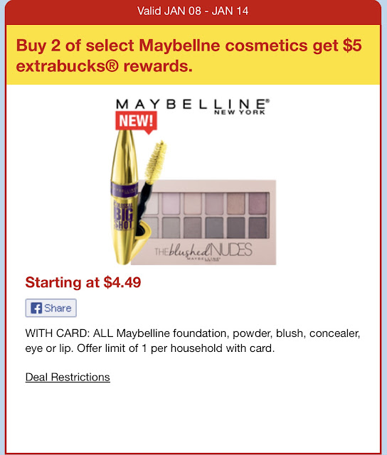 Swatch That CVS Beauty Deals Valid from January 8 to January 14, 2017