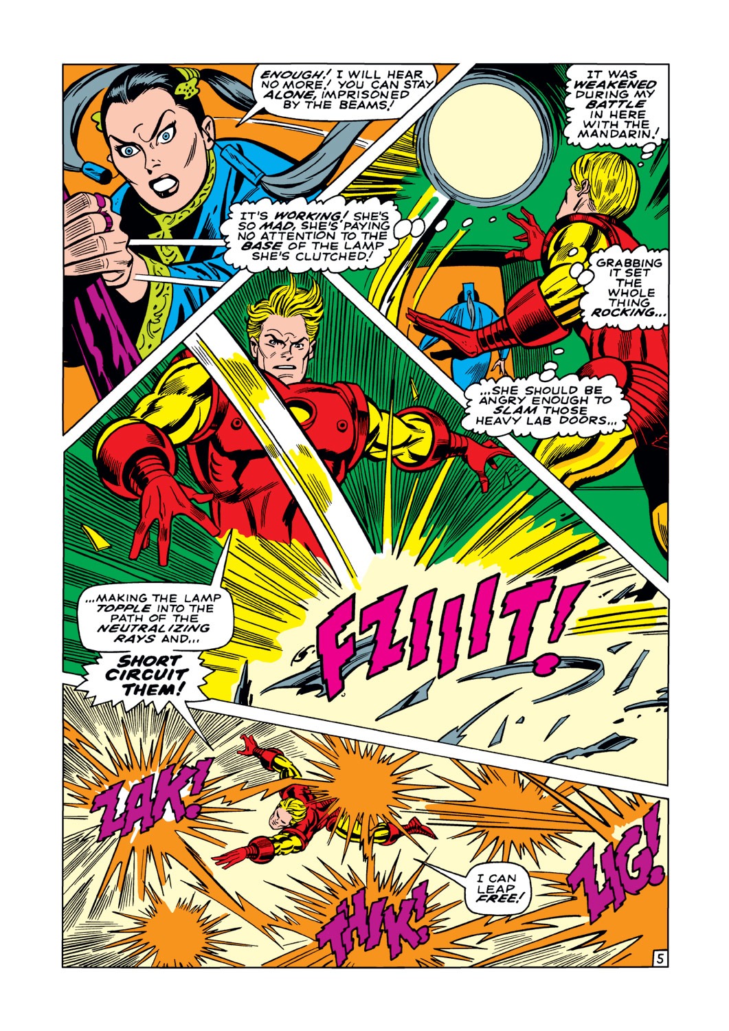 Read online Iron Man (1968) comic -  Issue #11 - 6