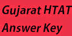 Gujarat HTAT Provisional Answer Key 2014  | Solved Question Paper, SET A, SET B, SET C and SET D.